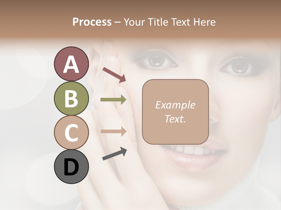 Beauty Portrait PowerPoint Template