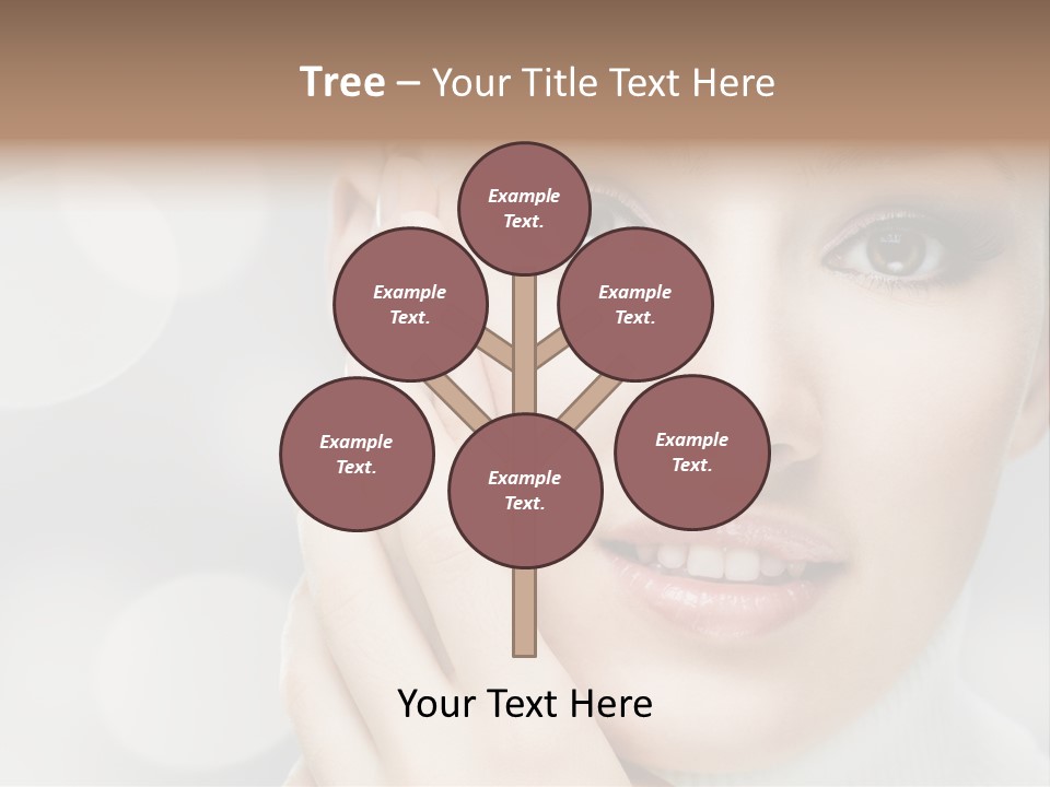 Beauty Portrait PowerPoint Template