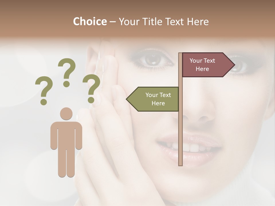 Beauty Portrait PowerPoint Template