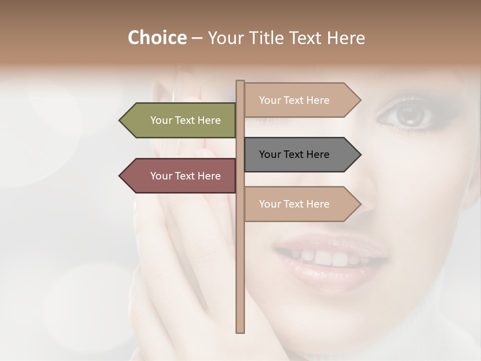 Beauty Portrait PowerPoint Template