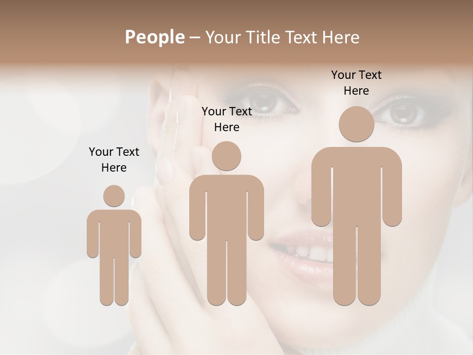 Beauty Portrait PowerPoint Template