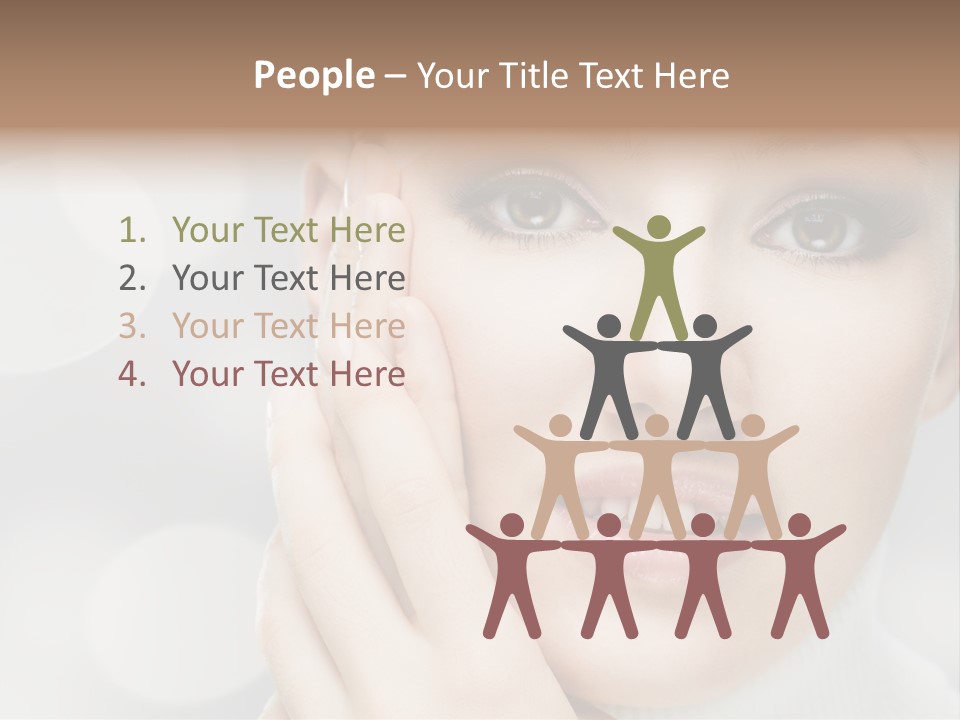 Beauty Portrait PowerPoint Template