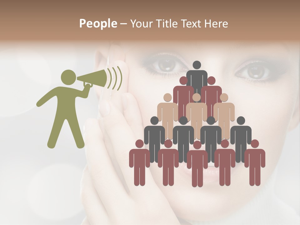 Beauty Portrait PowerPoint Template