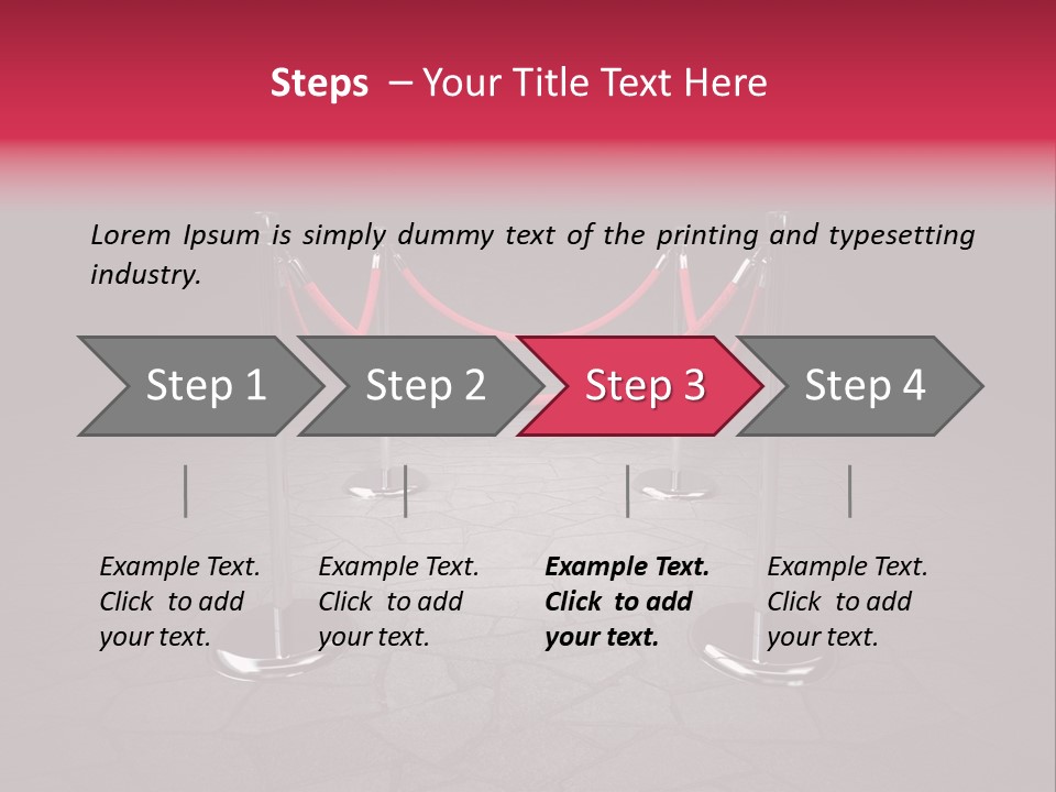 Industry Celebrity Prestige PowerPoint Template