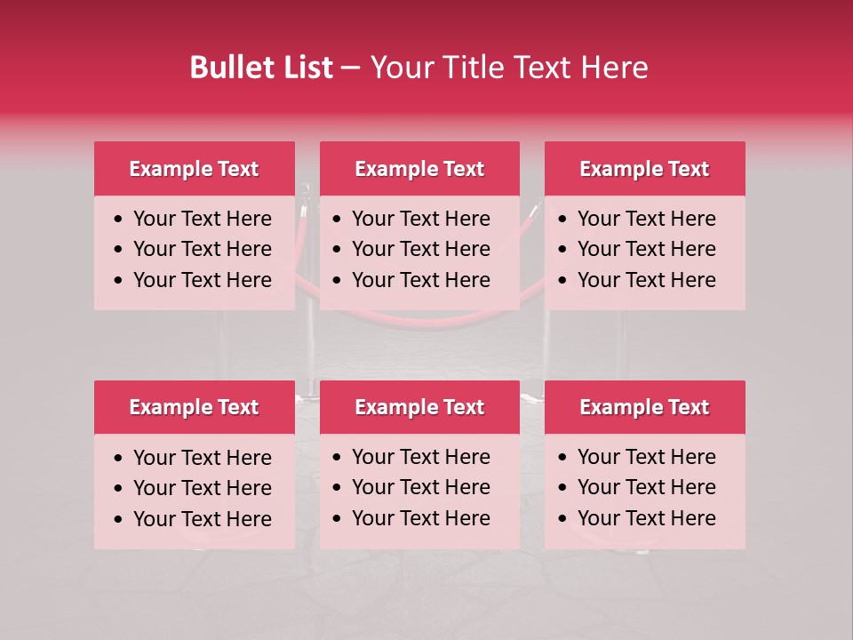 Industry Celebrity Prestige PowerPoint Template