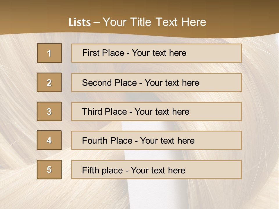 Hair Backgrounds PowerPoint Template