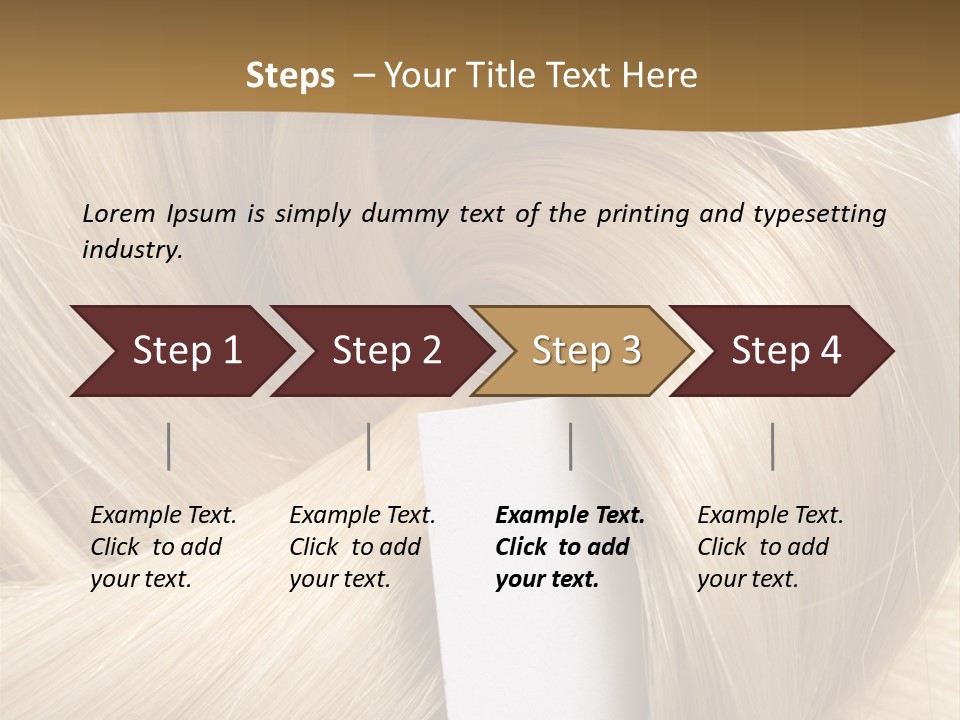 Hair Backgrounds PowerPoint Template