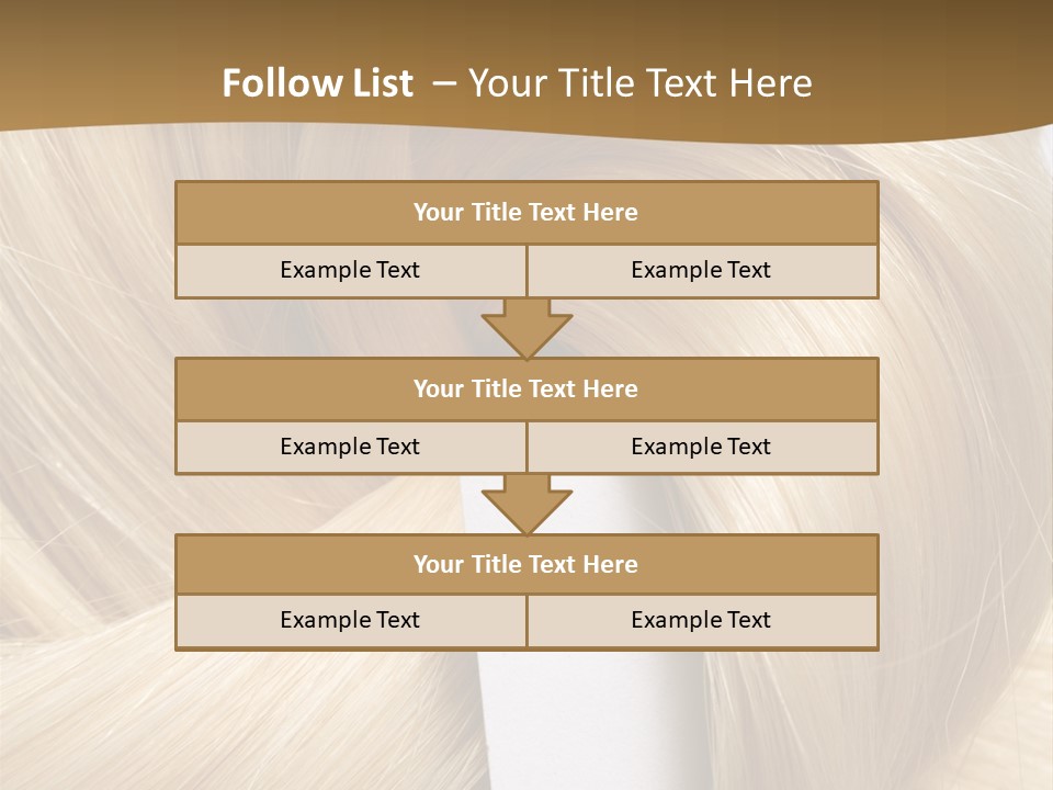 Hair Backgrounds PowerPoint Template