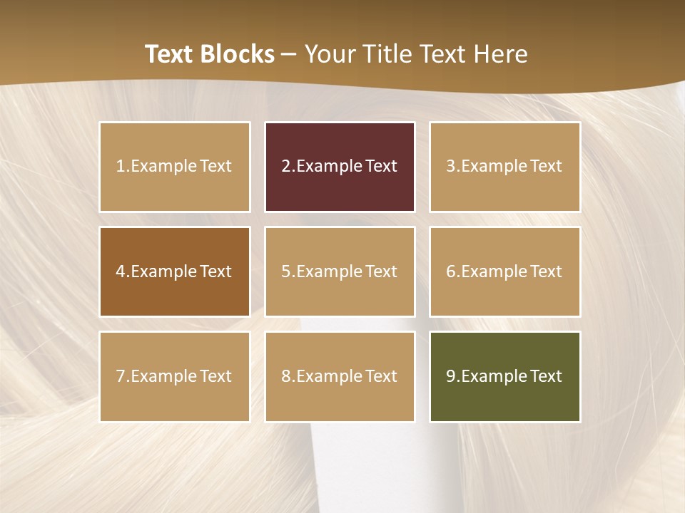 Hair Backgrounds PowerPoint Template