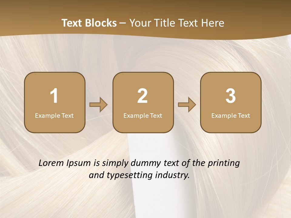 Hair Backgrounds PowerPoint Template