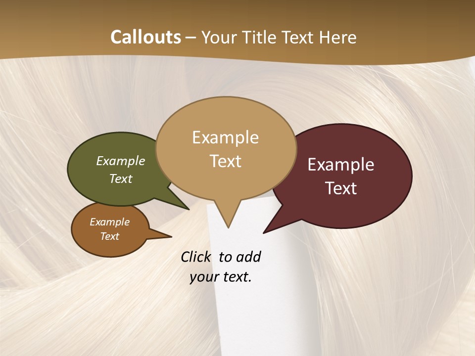 Hair Backgrounds PowerPoint Template