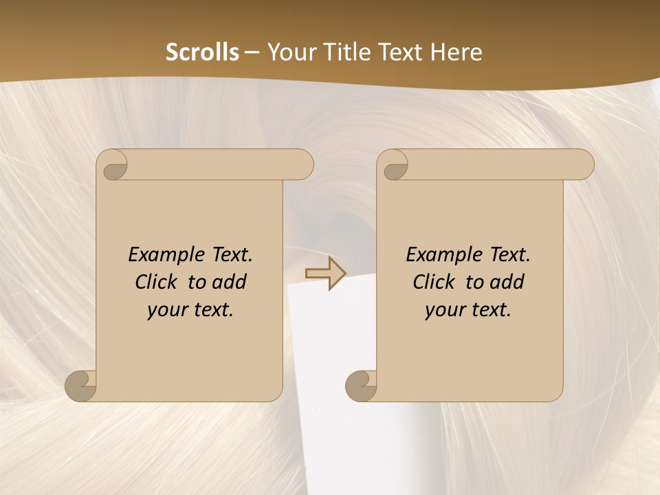 Hair Backgrounds PowerPoint Template