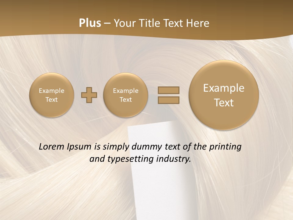 Hair Backgrounds PowerPoint Template