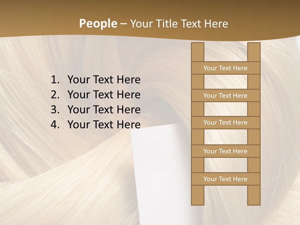 Hair Backgrounds PowerPoint Template