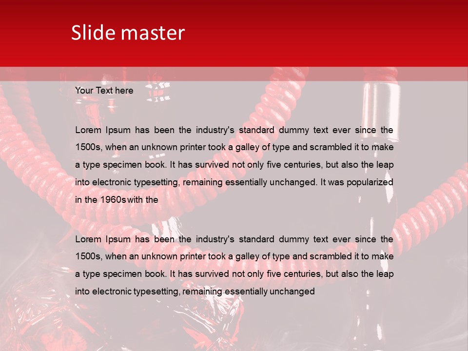 Hookah Smoke PowerPoint Template