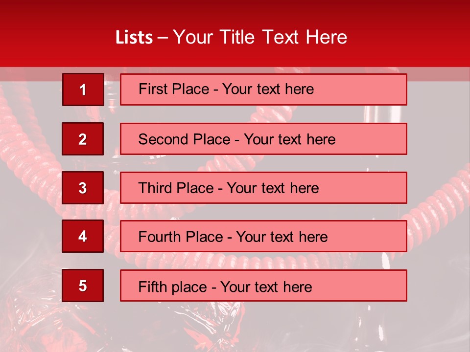 Hookah Smoke PowerPoint Template