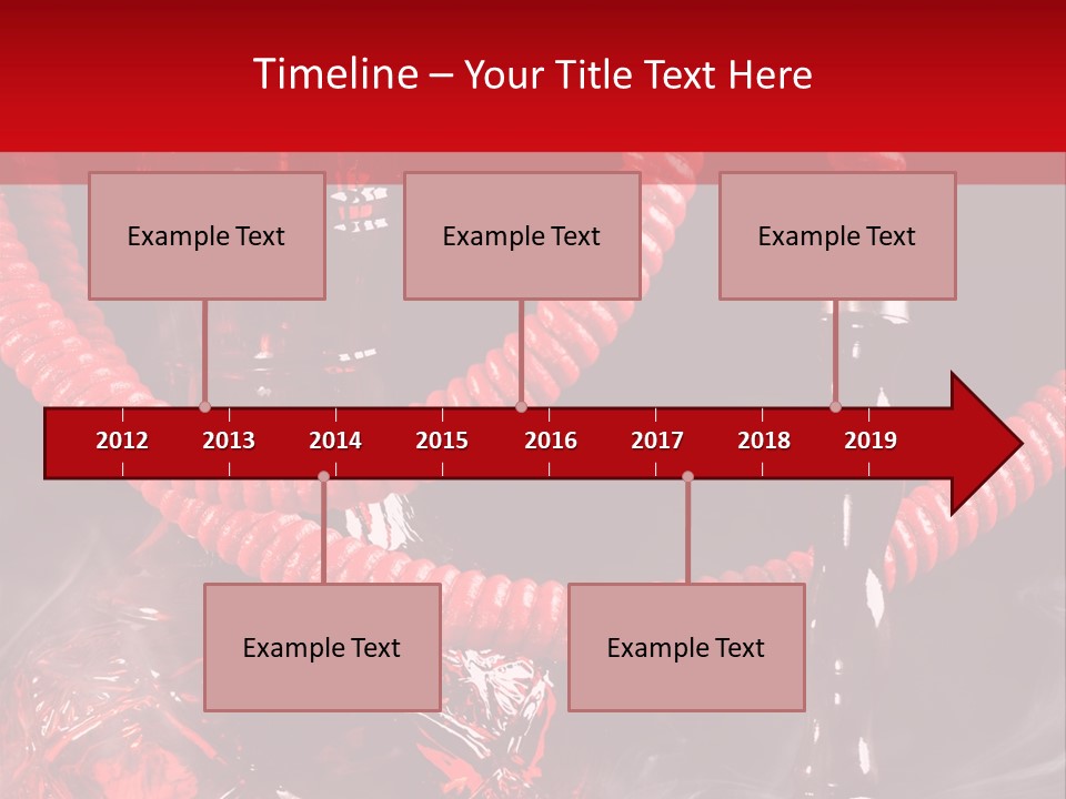 Hookah Smoke PowerPoint Template