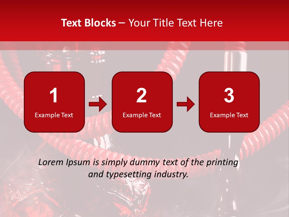 Hookah Smoke PowerPoint Template