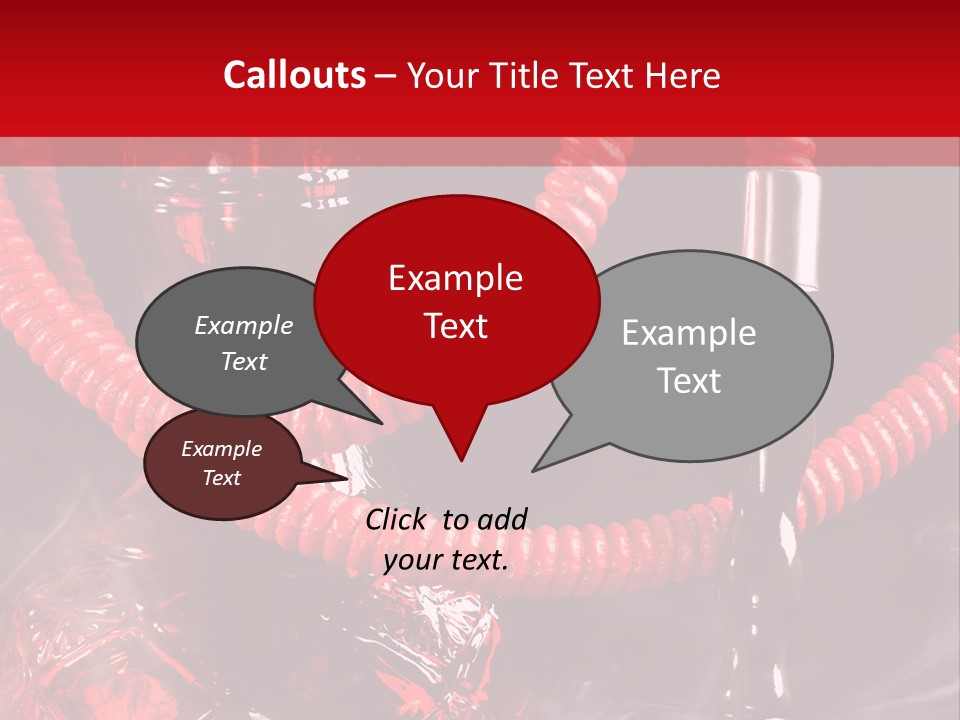 Hookah Smoke PowerPoint Template
