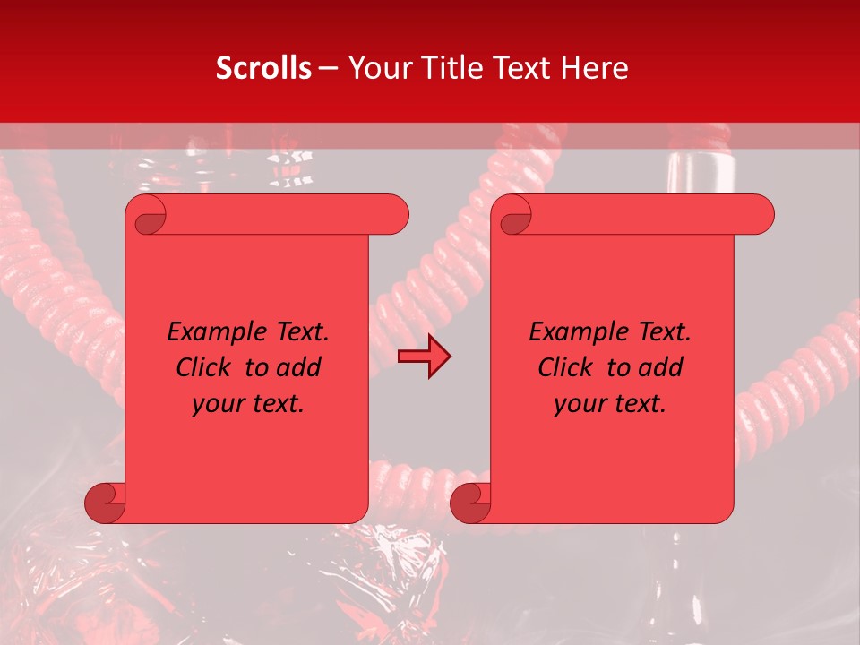 Hookah Smoke PowerPoint Template