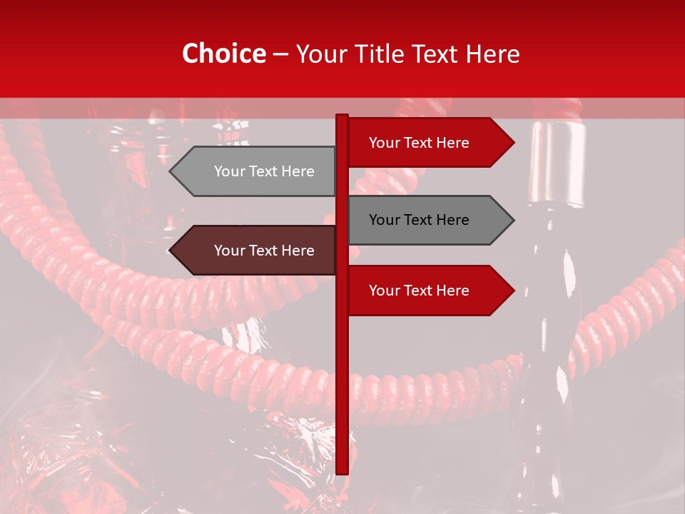 Hookah Smoke PowerPoint Template