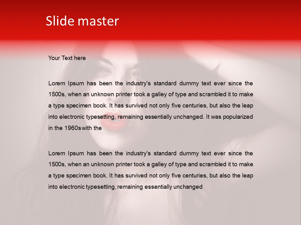 Person Distraught Worried PowerPoint Template