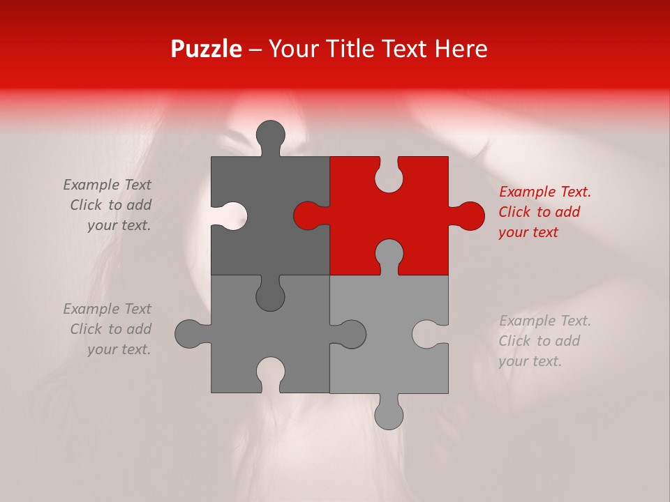 Person Distraught Worried PowerPoint Template