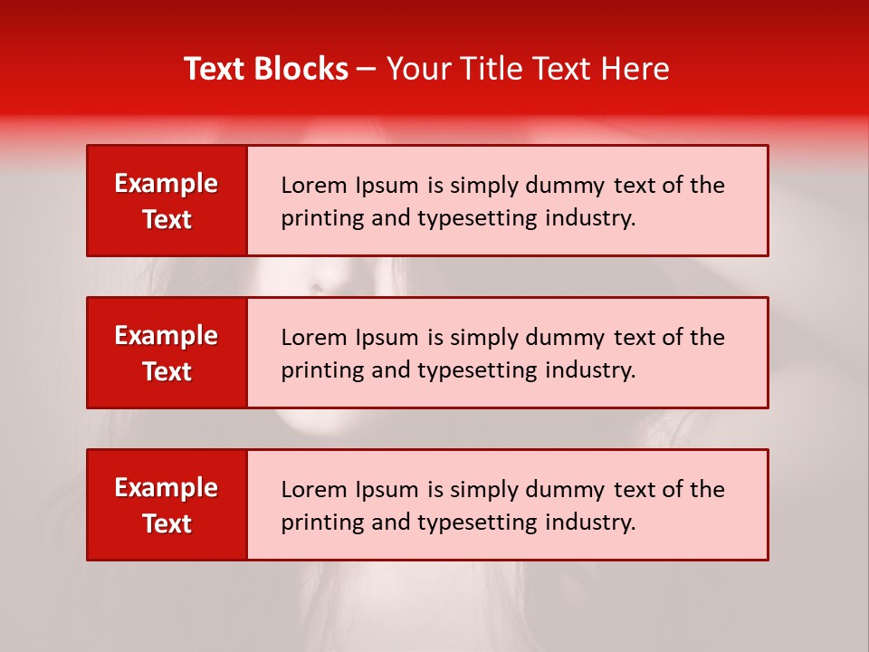 Person Distraught Worried PowerPoint Template