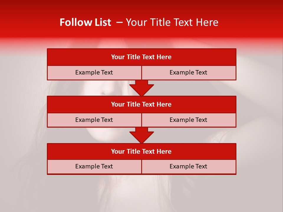 Person Distraught Worried PowerPoint Template