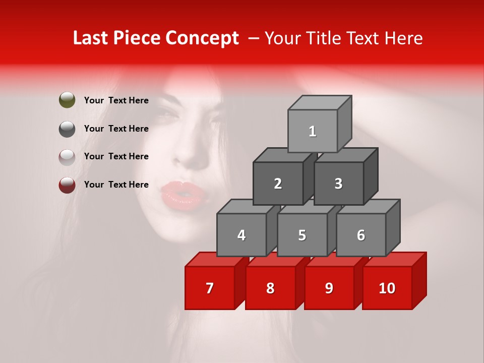Person Distraught Worried PowerPoint Template