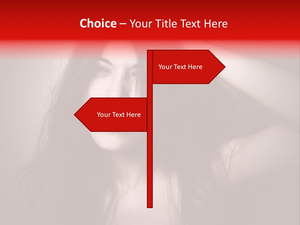 Person Distraught Worried PowerPoint Template