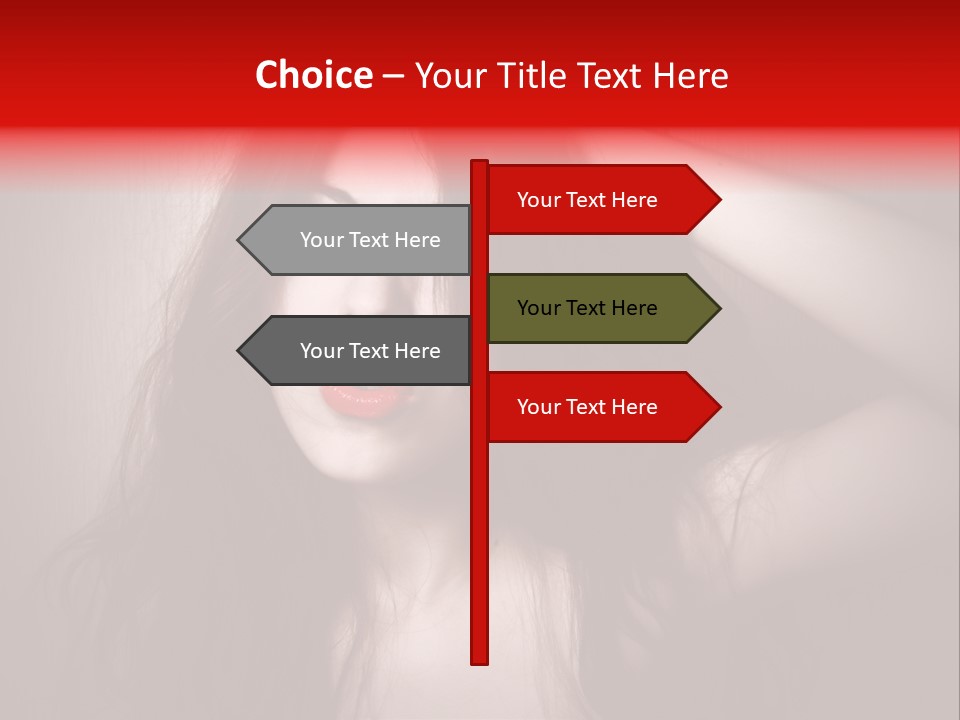 Person Distraught Worried PowerPoint Template