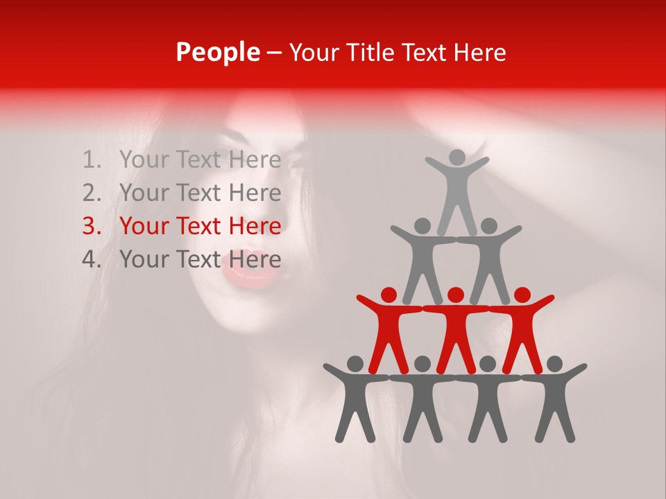 Person Distraught Worried PowerPoint Template