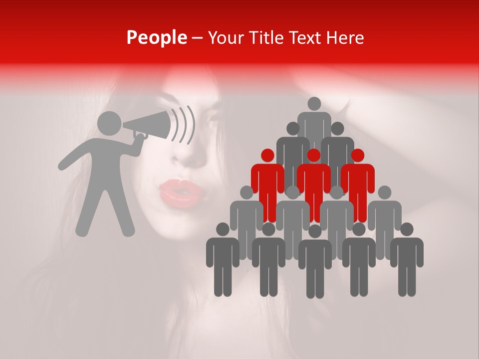 Person Distraught Worried PowerPoint Template