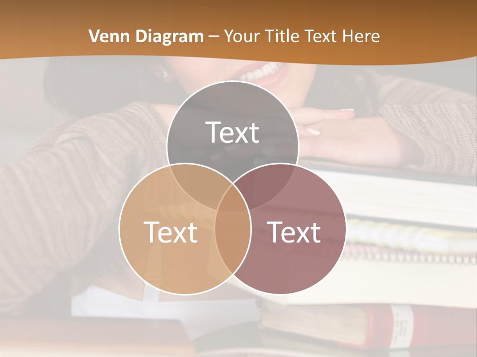 Girl People Building PowerPoint Template