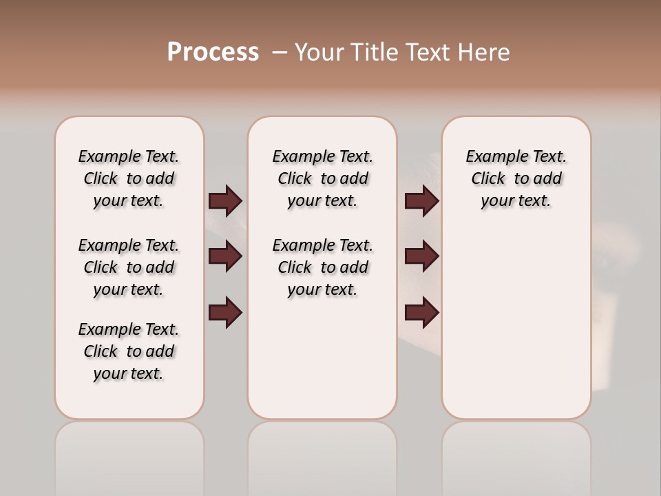 Beautiful Niqab Eyes PowerPoint Template