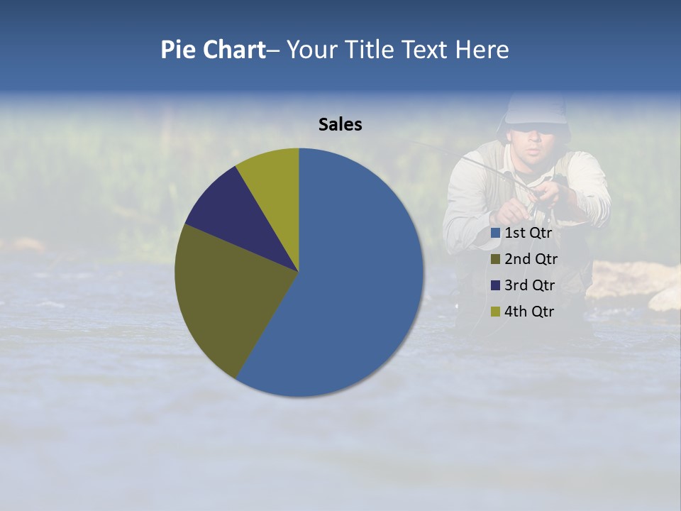 Apprendre À Pêcher PowerPoint Template