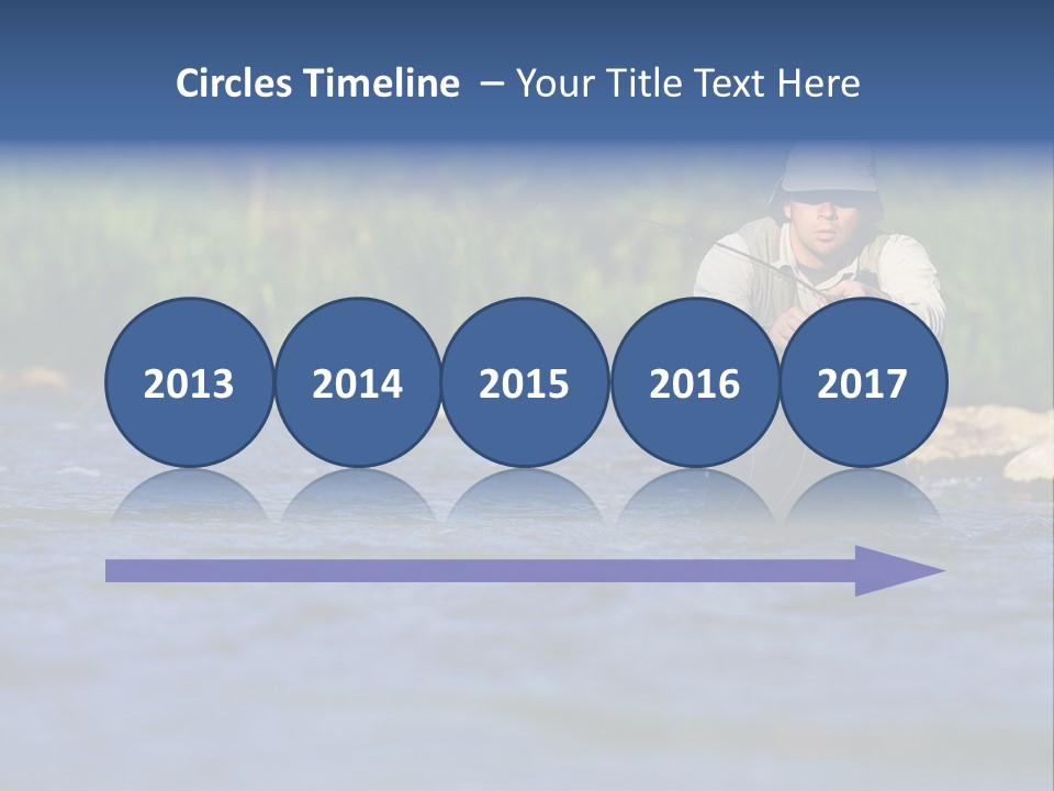 Apprendre À Pêcher PowerPoint Template