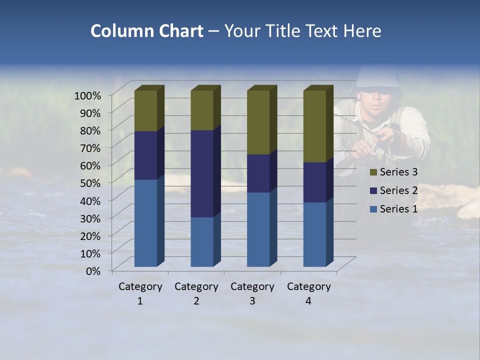 Apprendre À Pêcher PowerPoint Template