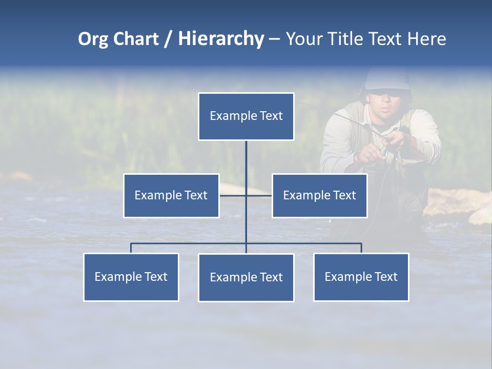 Apprendre À Pêcher PowerPoint Template