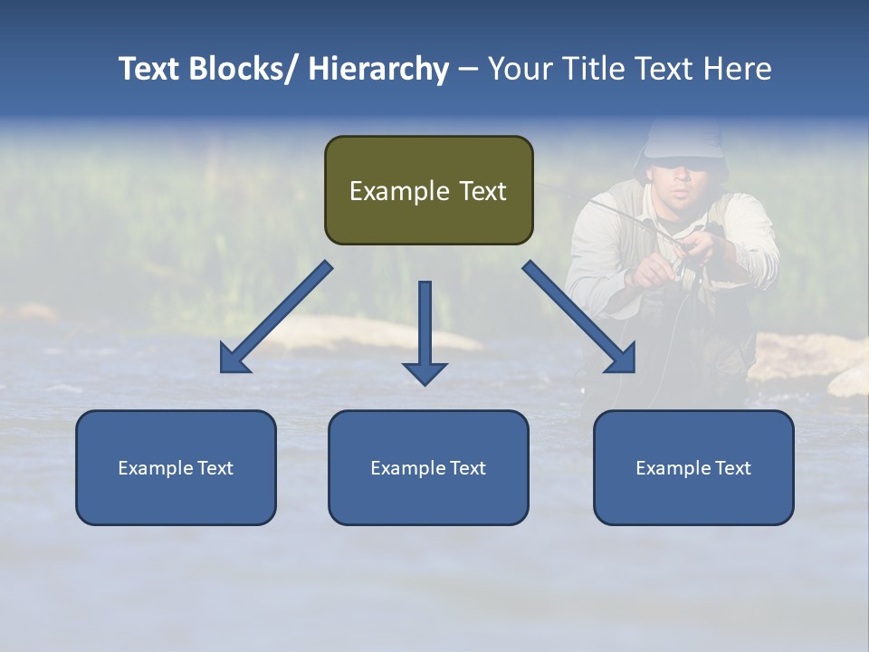Apprendre À Pêcher PowerPoint Template