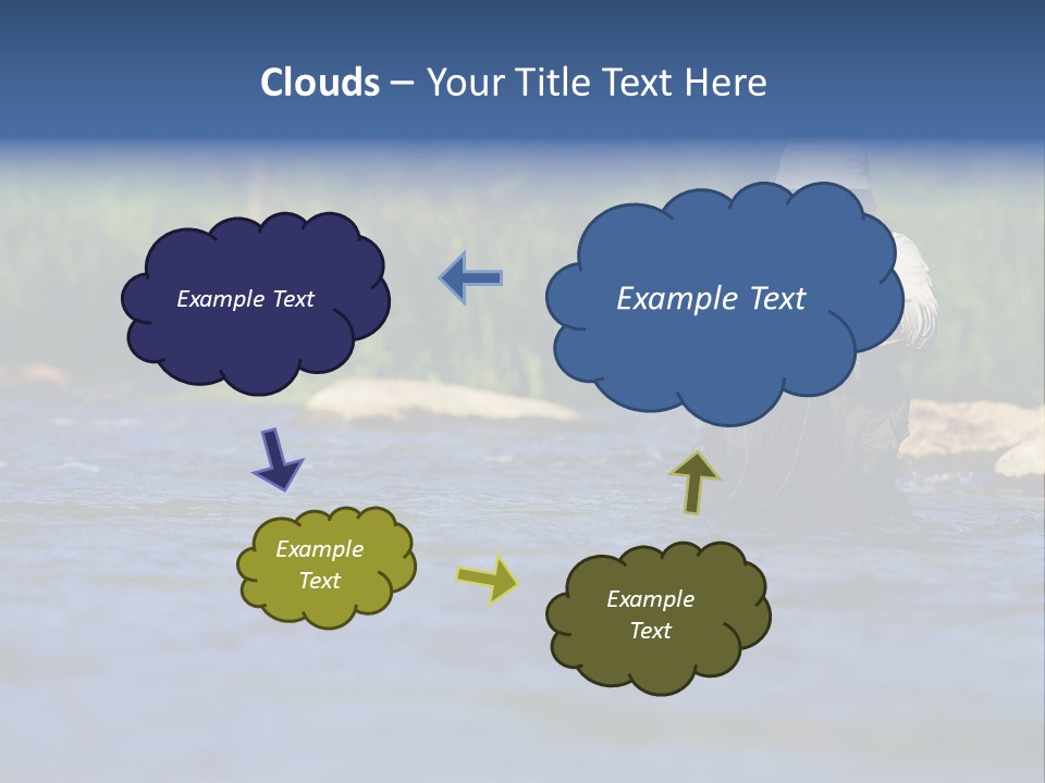 Apprendre À Pêcher PowerPoint Template