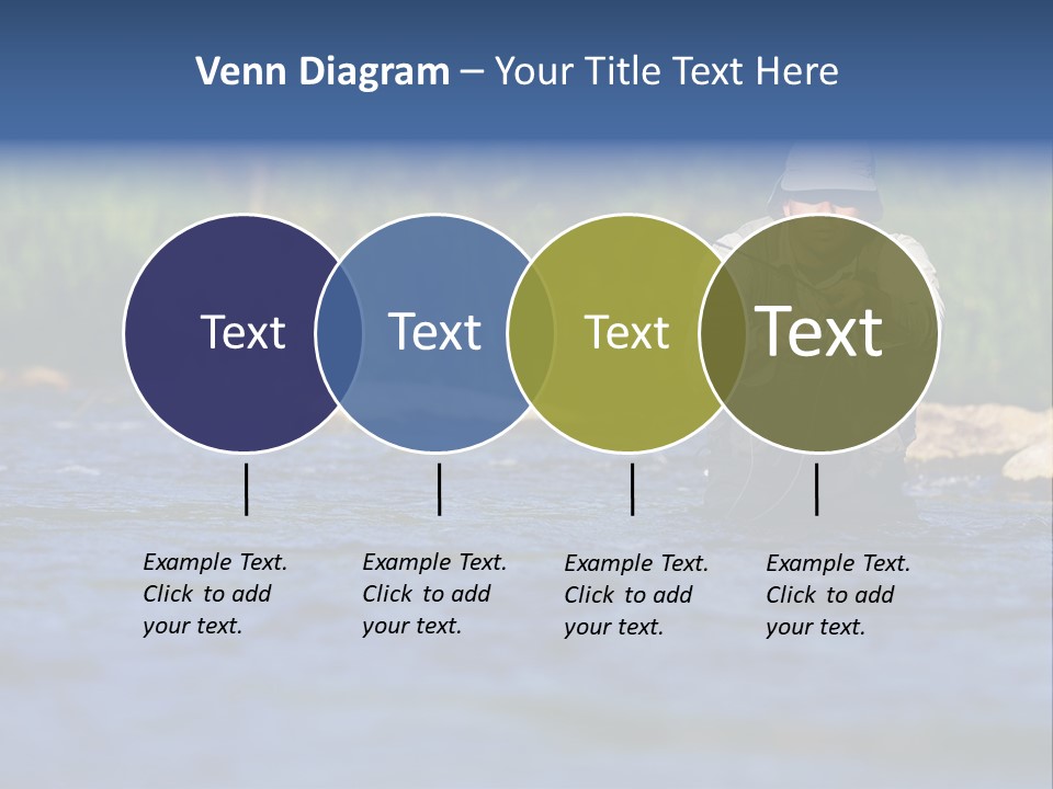 Apprendre À Pêcher PowerPoint Template