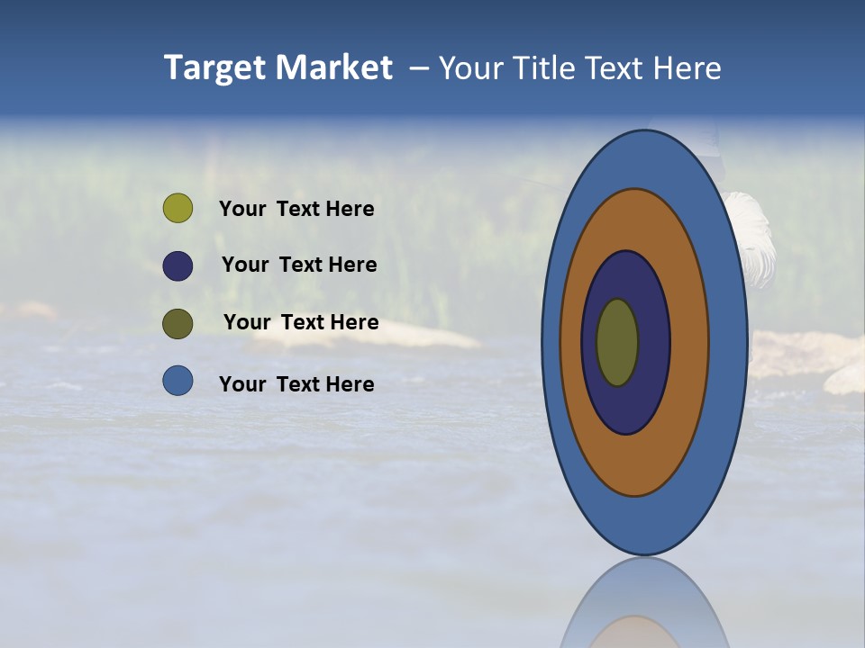 Apprendre À Pêcher PowerPoint Template