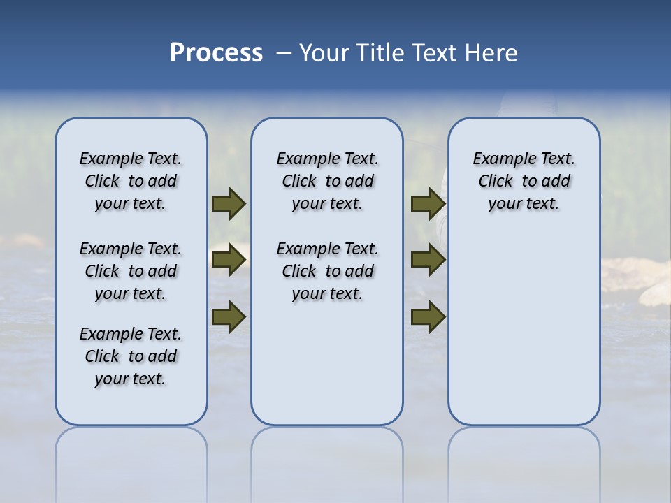 Apprendre À Pêcher PowerPoint Template