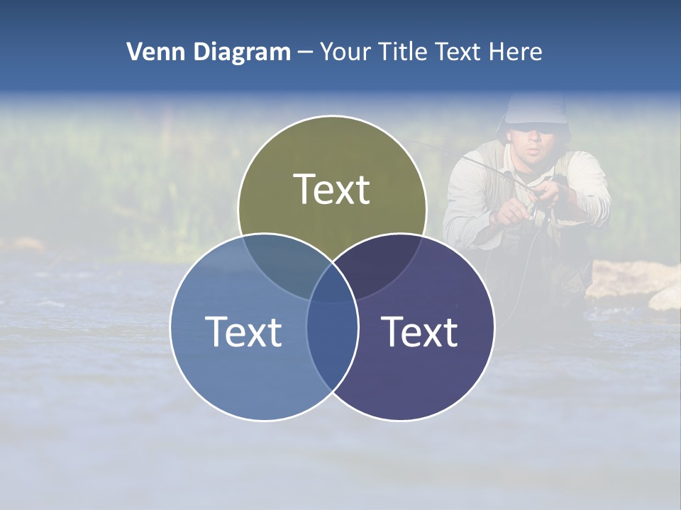 Apprendre À Pêcher PowerPoint Template