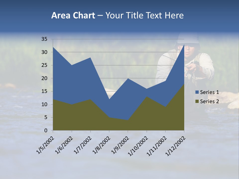 Apprendre À Pêcher PowerPoint Template