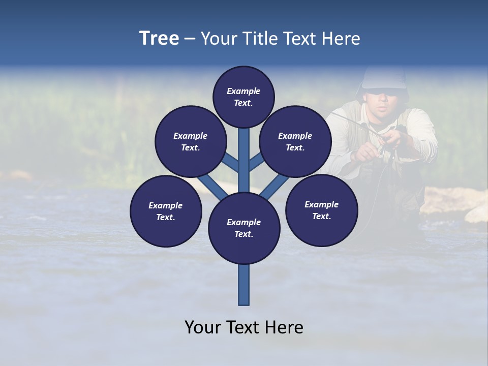 Apprendre À Pêcher PowerPoint Template