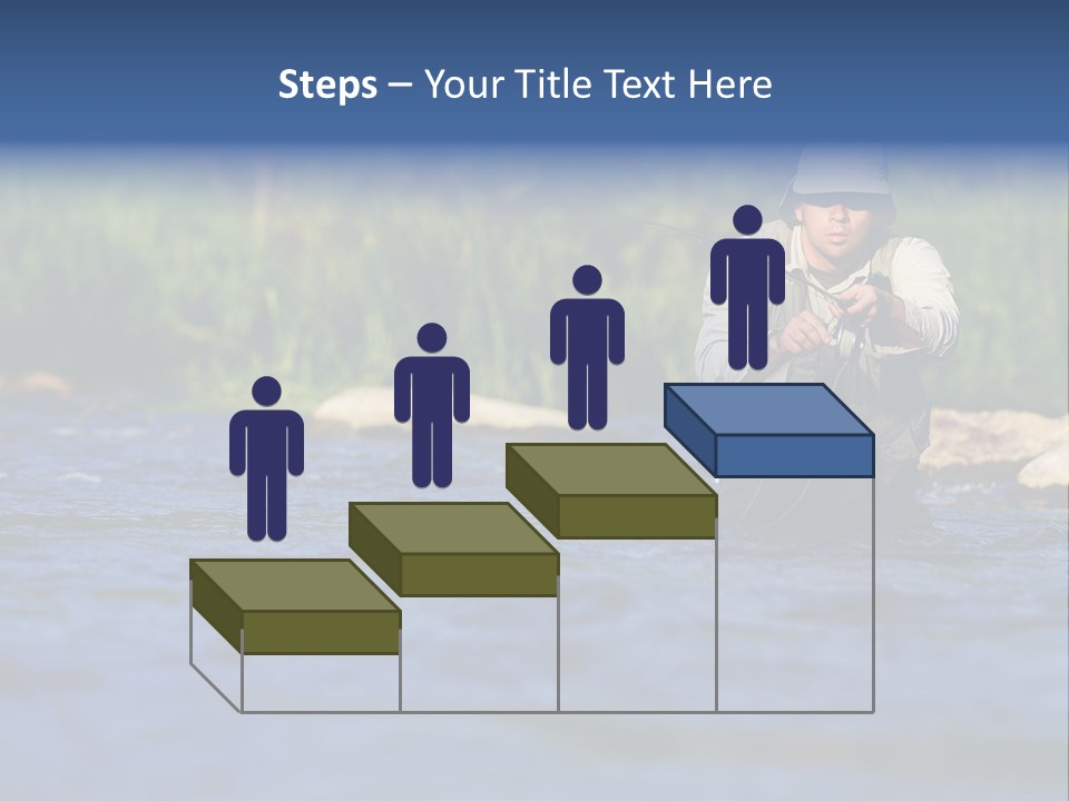 Apprendre À Pêcher PowerPoint Template