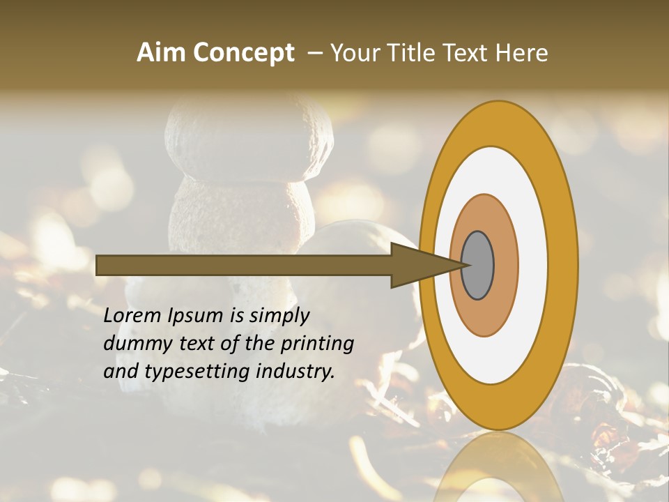 Bolete Cute Forest PowerPoint Template